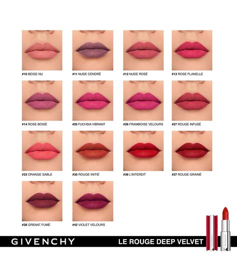 givenchy rouge matt lippenstift neo nude|le rouge deep velvet givenchy.